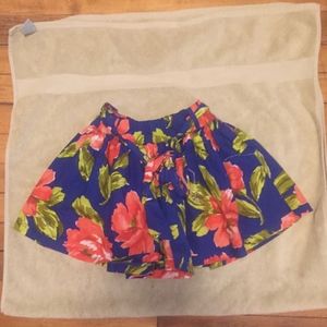 Women's Small Floral Skirt